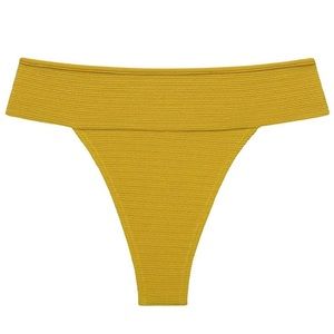 Montce - Key Lime Micro Scrunch Tamarindo Bikini Bottom - L